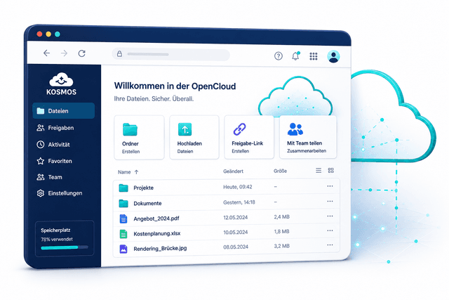 OpenCloud Web KOSMOS Edition